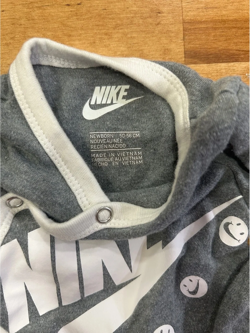 Nike Baby Onesies and Footed Sleeper Set - Newborn Size
